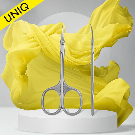 Cuticle Scissors "Ballerina" UNIQ 10 Type 4 -SQ 10/4 Staleks