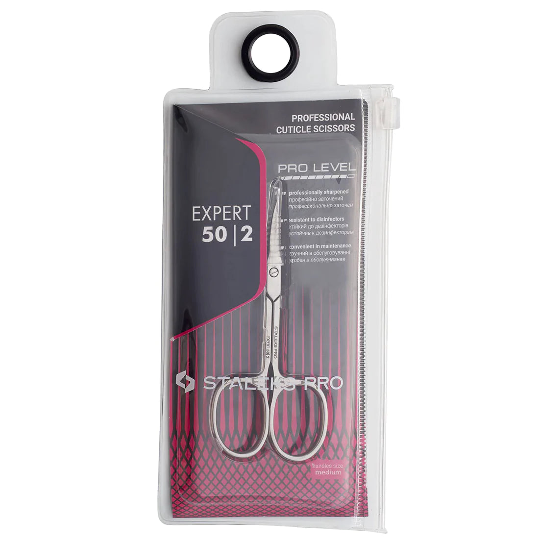 Professional cuticle scissors EXPERT 50 TYPE 2 -SE-50/2