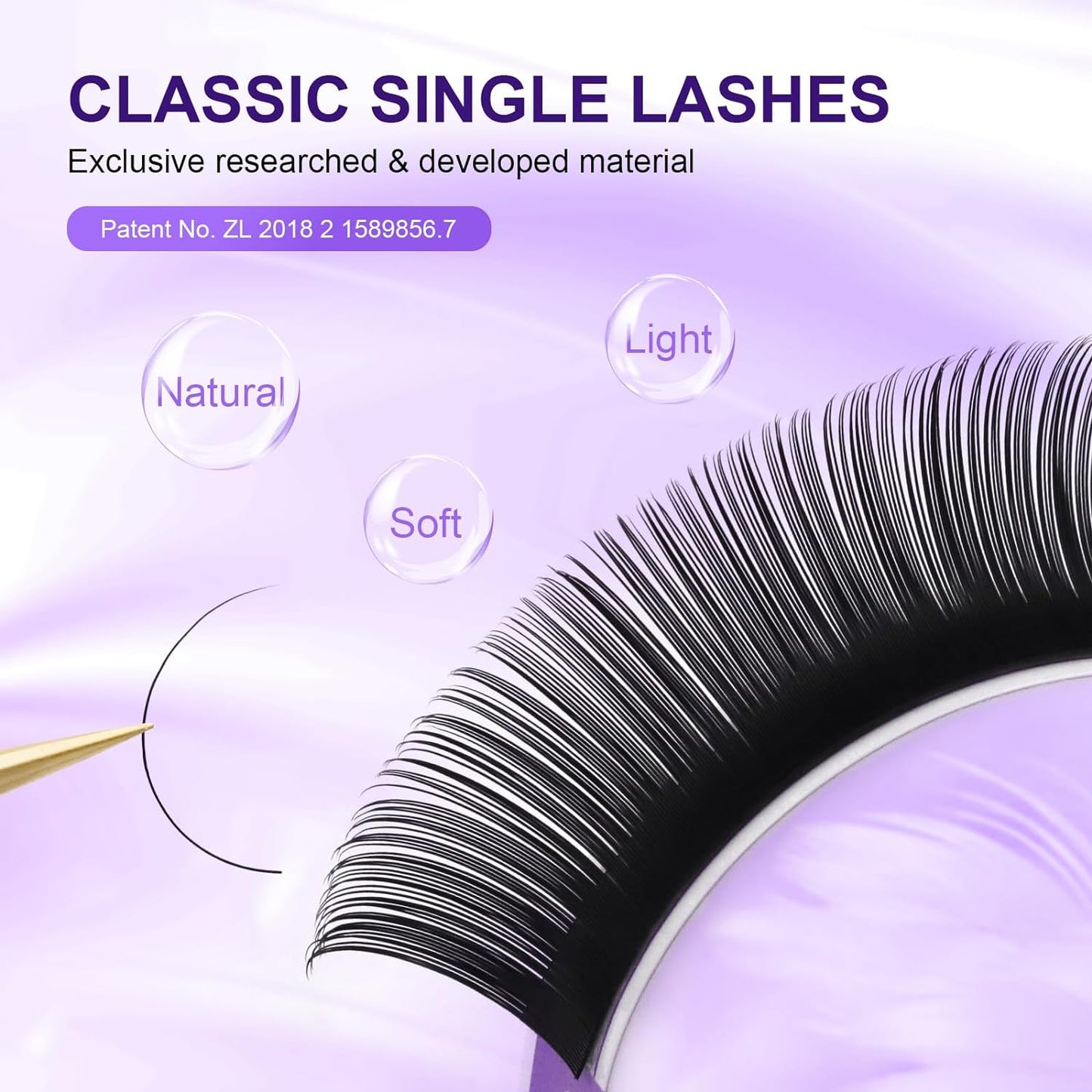 Eyelash Extensions Nagaraku 0.10C