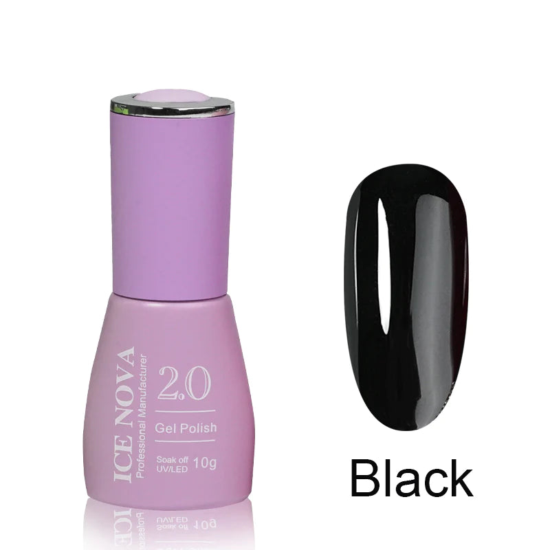 Gel polish Black