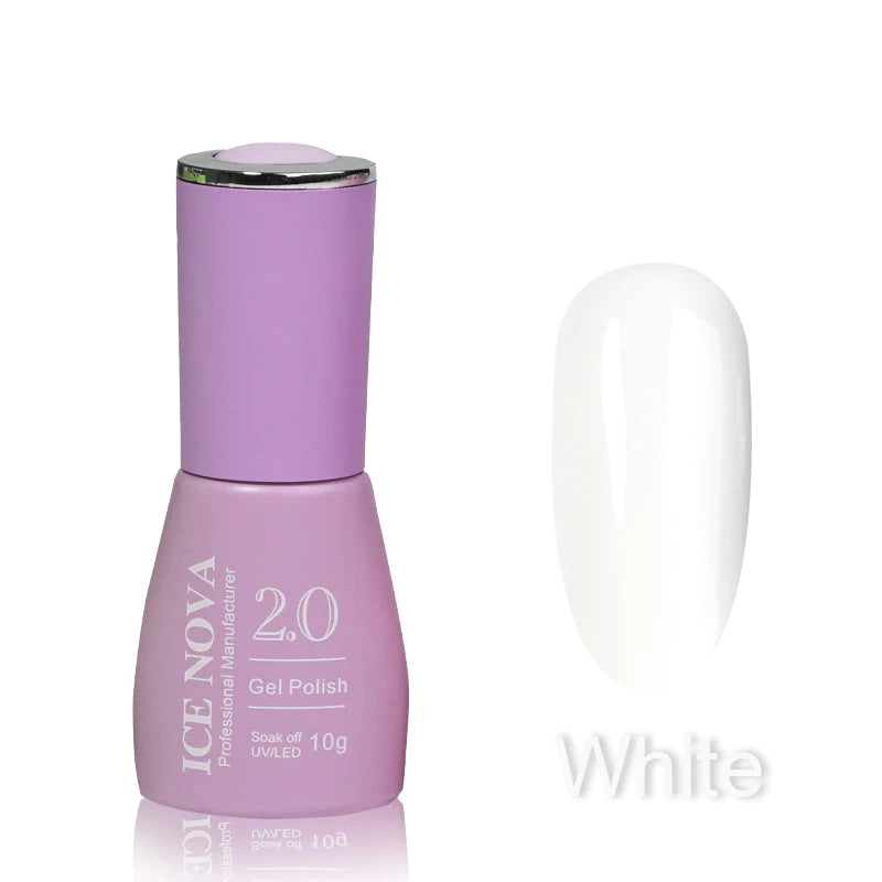 Gel polish White