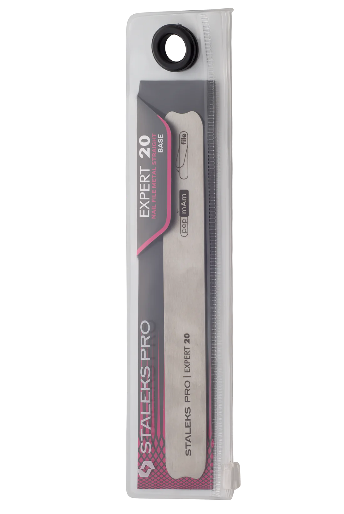 Nail file metal straight (base) EXPERT 20- MBE-20