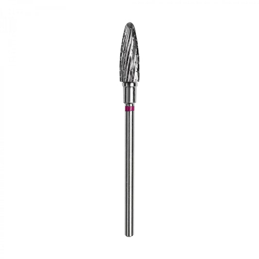 Carbide drill bit, "corn", purple, head diameter 5 mm/ working part 13 mm -FT90V050/13