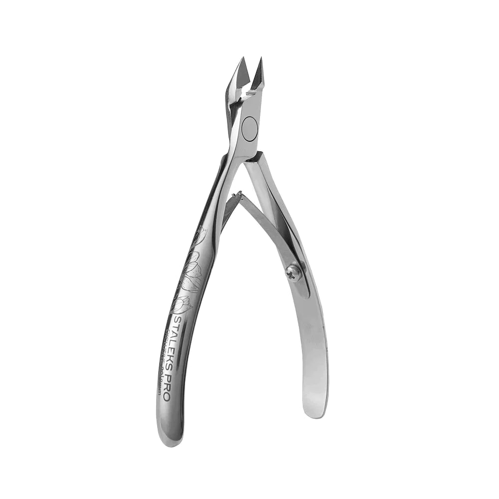 Professional cuticle nippers EXCLUSIVE 20 8 mm (magnolia) -NX-20-8m