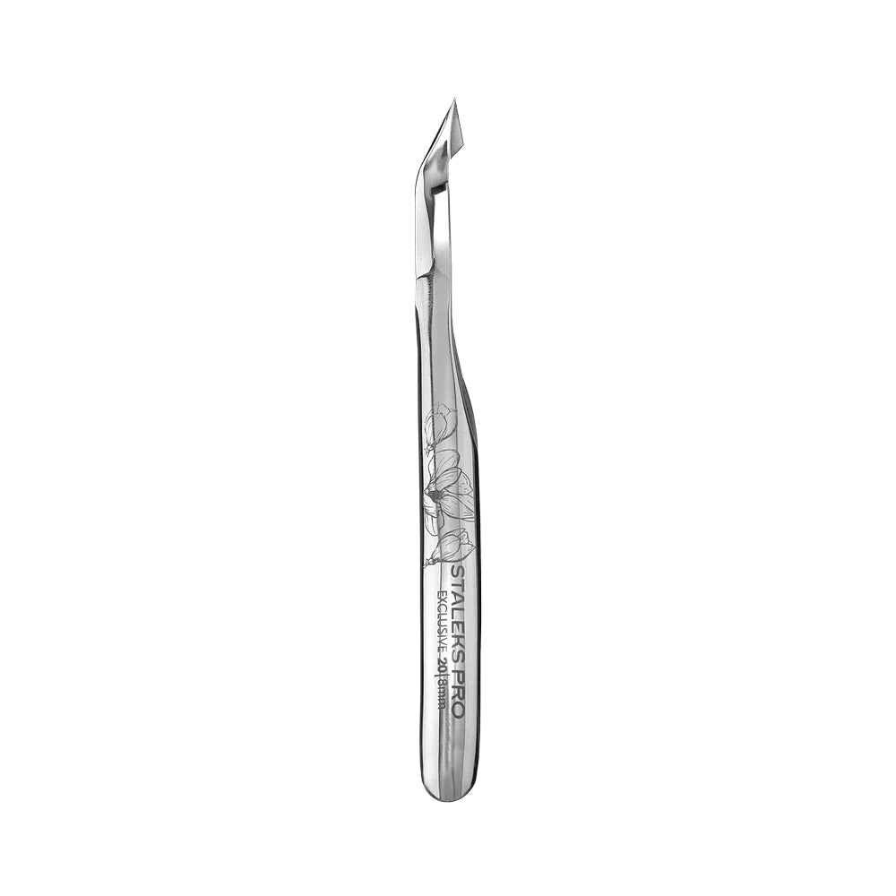 Professional cuticle nippers EXCLUSIVE 20 8 mm (magnolia) -NX-20-8m