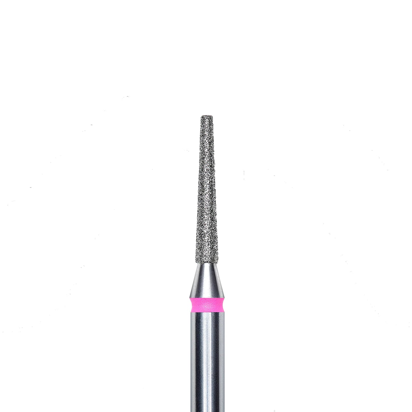 Diamond nail drill bit, “frustum”, red, head diameter 1.8 mm/ working part 8 mm -FA70R018/8