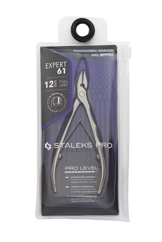 Professional ingrown nail nippers EXPERT 61 12 mm -NE-61-12