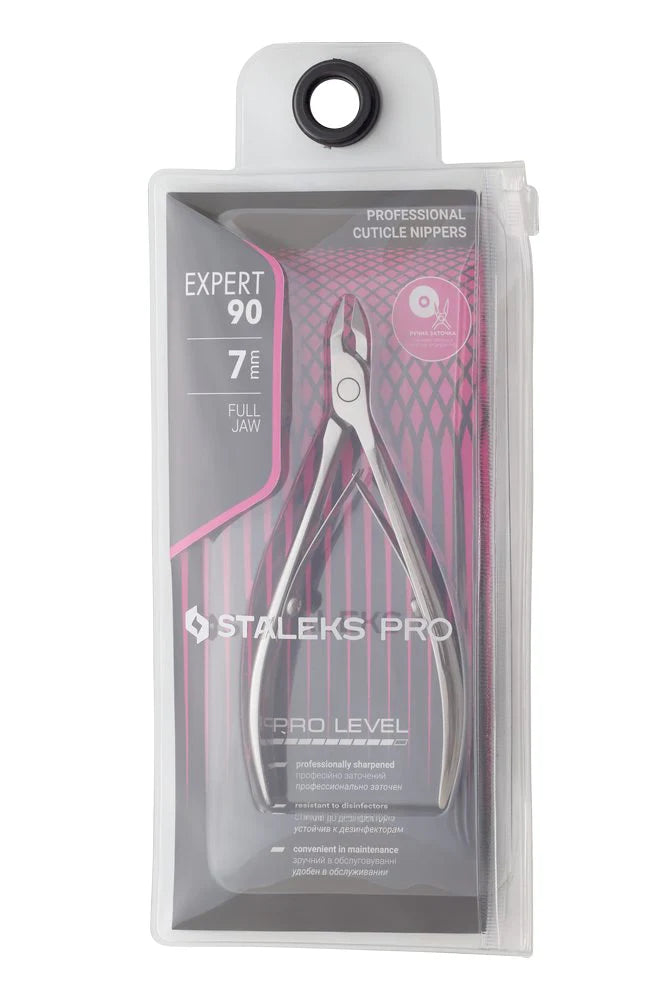 Professional cuticle nippers EXPERT 90 7 mm -NE-90-7